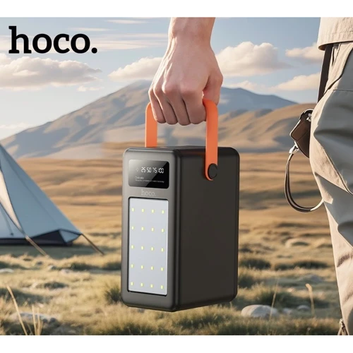 Внешний аккумулятор Hoco Power Bank 120000mAh DB120 Prometheus 22.5W Black: Емкость батареи, мАч 120000