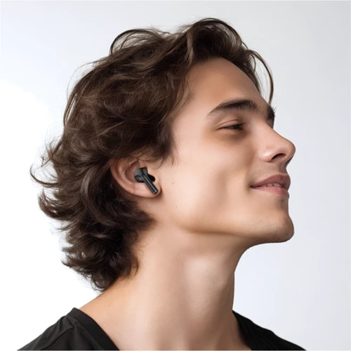 Наушники Hoco EW47 Plus Carbon Black: Дополнительно Совместимость с Apple, Совместимость с Android, TWS наушники