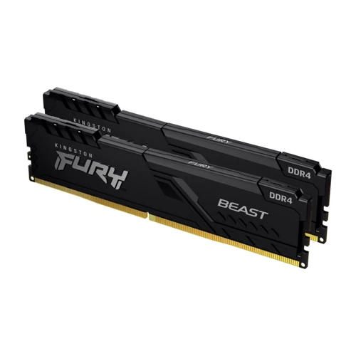 Kingston FURY 16 GB (2x8GB) DDR4 3200 MHz Beast Black (KF432C16BBK2/16) фото 5