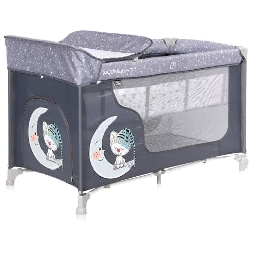 Манеж Lorelli MOONLIGHT 2L (grey cute moon)