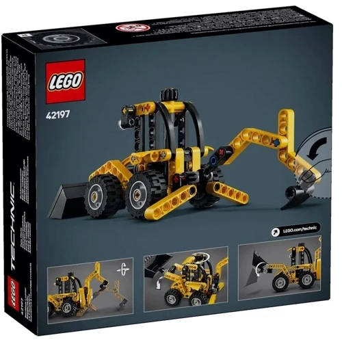 Конструктор LEGO Technic Экскаватор-погрузчик 104 детали (42197) фото 9