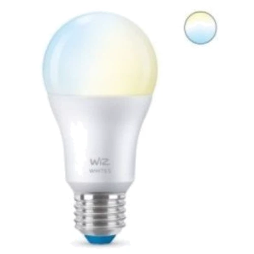Умная лампочка WiZ, E27, 8W, 60W, 806Lm, A60, 2700-6500K, Wi-Fi: Тип цоколя E27