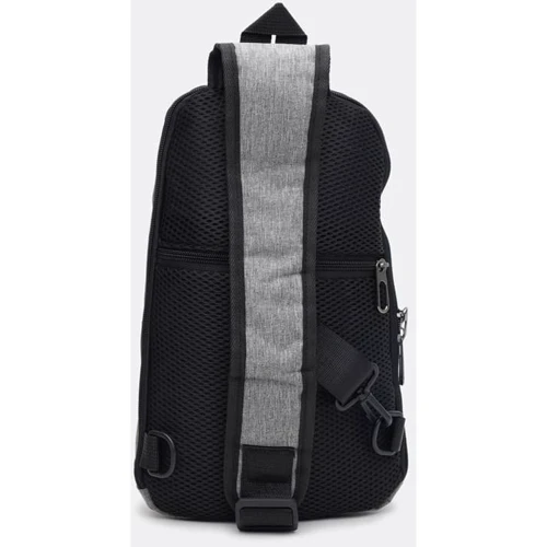 Мужская сумка-слинг Monsen серая (C1DXYZ1904gr-gray): Тип Сумки