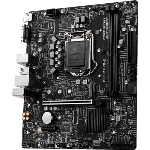 MSI B560M PRO-E: Разъемы на плате SATA 3.0, M.2