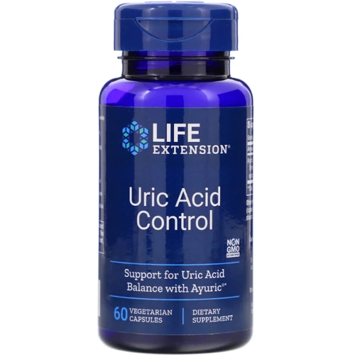 Life Extension Uric Acid Control 60 Vegetarian Capsules (LEX-19210)