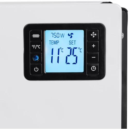 Обогреватель N'oveen CH8000 LCD SMART White: Тип нагревательного элемента ТЭН