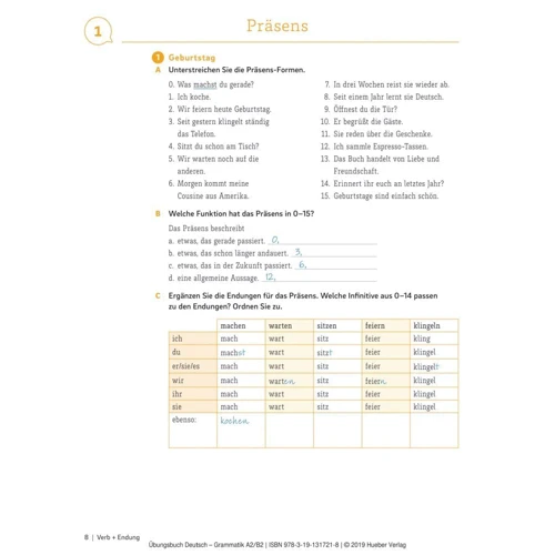 Deutsch Übungsbuch Grammatik A2-B2: Количество страниц 296