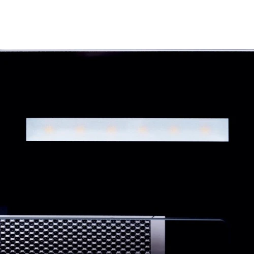 Витяжка Perfelli BISP 6873 BL LED Strip GLASS: Рекомендована площа приміщення (при висоті 2,7 м), м² більше 28.5