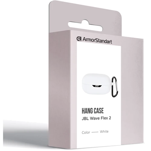 Чехол ArmorStandart Hang Case White for JBL Wave Flex 2 (ARM83230): Материал Силикон