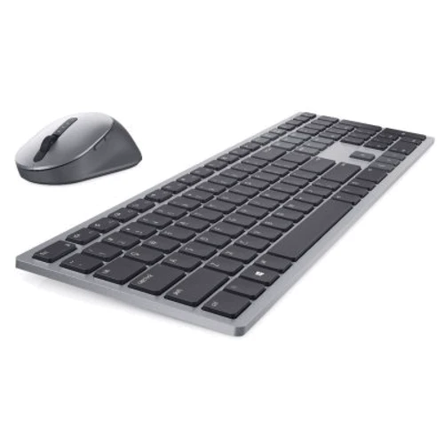 Комплект беспроводной Dell Premier Multi-Device Wireless Keyboard and Mouse KM7321W Ukrainian (QWERTY) (580-AJQV): Подключение беспроводное