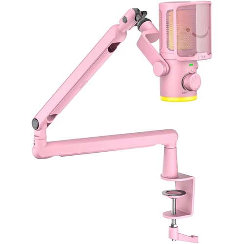 Конденсаторный USB микрофон Fifine TAM6P Pink