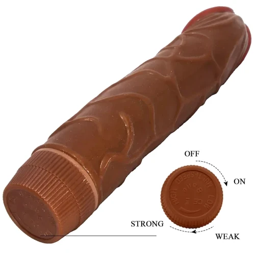 Вибратор LYBAILE Barbara Bob brown 8.8'' (BW-001009R-1)