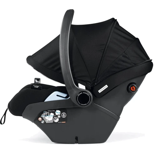 Автокресло Peg-Perego Primo Viaggio Lounge Grafic Gold Графическое золото (IMLO000000DX13AB50): Крепление Isofix есть