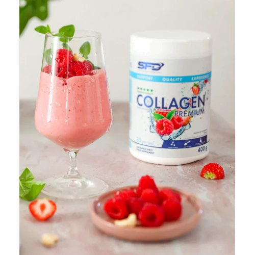 SFD Nutrition Collagen premium 400g / 20 послуг / Raspberry Strawberry: Форма випуску Порошок