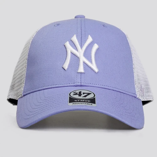 Жіноча бейсболка 47 Brand Flagship New York Yankees бузкова (B-FLGSH17GWP-LV) фото 2