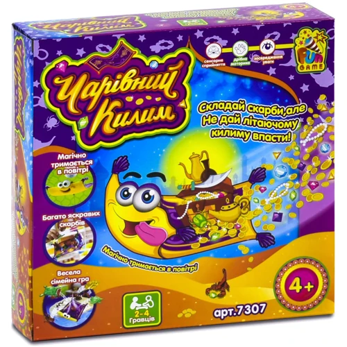 Настільна гра Fun Game Чарівний килим, укр. (7307)