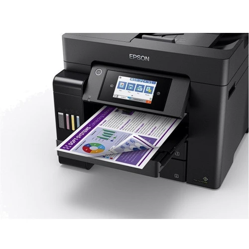 МФУ Epson L6570 Wi-Fi (C11CJ29404): Тип печати цветная