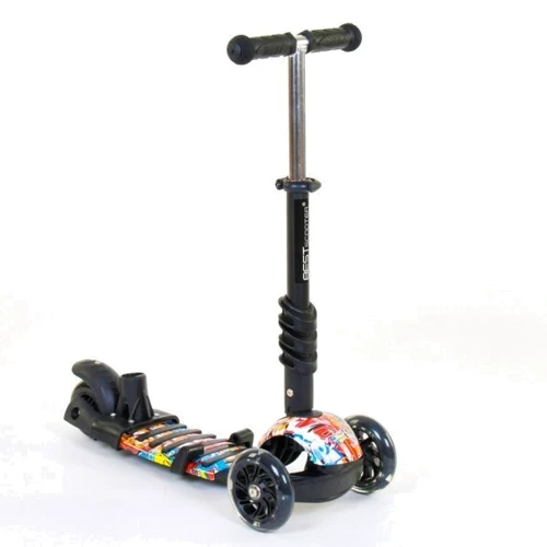 Самокат Best Scooter разноцветный (15600): Материал колес полиуретан