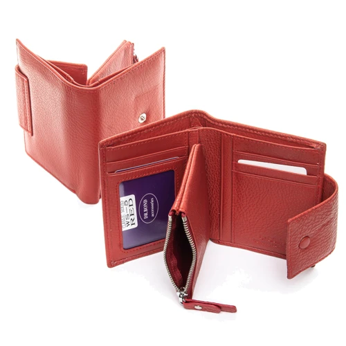 Женский кошелек Dr. Bond красный (31572 red): Страна производитель Китай