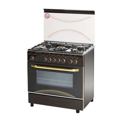Газовая плита Fresh I80G5\01 (коричневый/нержавеющая сталь): Тип духовки газовая