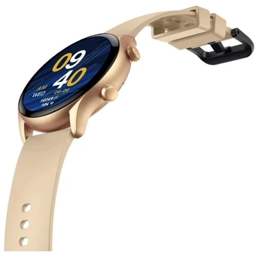 Смарт-часы Zeblaze Btalk 3 Plus Gold: Фитнес-функции Шагомер, Пульсометр, Подсчет калорий, Пульсоксиметр