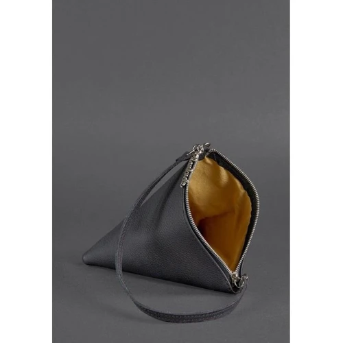 Женский клатч BlankNote черный (BN-BAG-25-onyx): Фактура Зернистая, Матовая