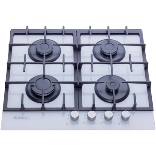 Варочная поверхность газовая Perfelli HGG 61429 WH: Размеры для встраивания (ШxГ) 55x47.5 см