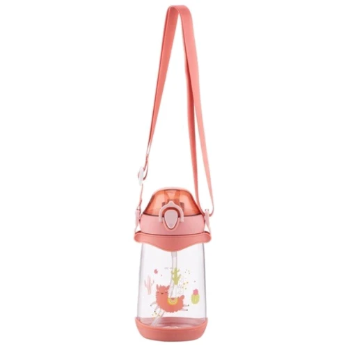 Бутылка для воды детская Ardesto Llama 500 ml розовая (AR2250PL) фото 6