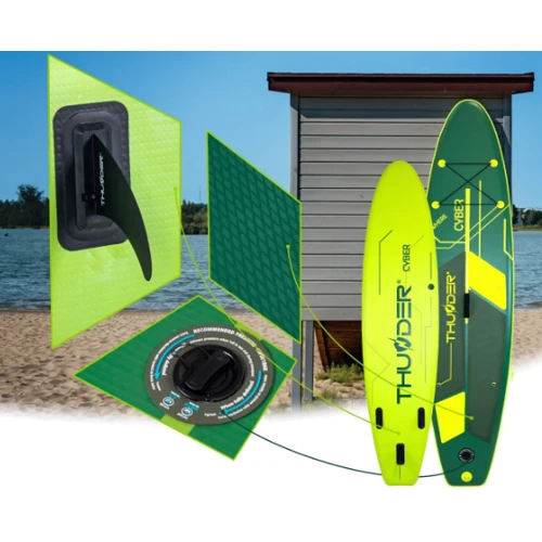 Надувная SUP доска Thunder Cyber 320 см с веслом (SUP-CYBER) фото 4