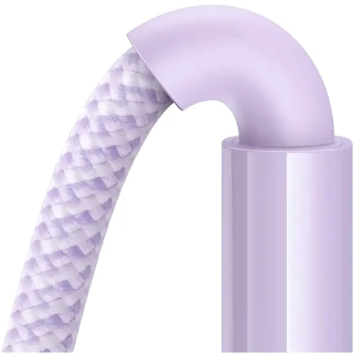 Кабель Baseus USB Cable to USB-C Display 2 Fast Charging Data 100W 1m Purple (P10382701511-00) фото 4