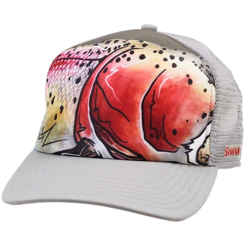 Бейсболка Simms Artist Series Five Panel Trucker Rock Ridge сіра (13004-789-00)