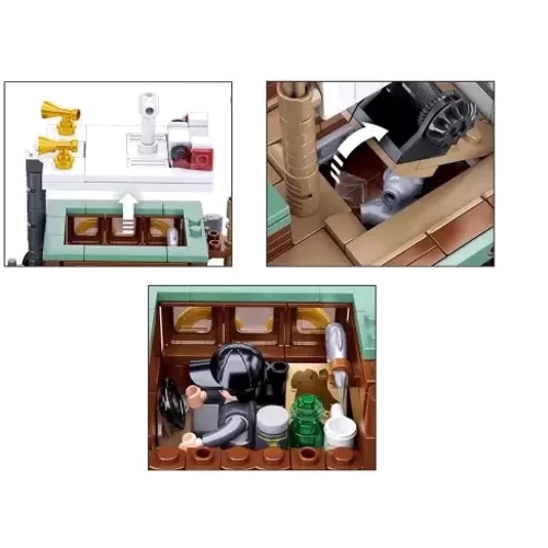 Конструктор Sluban Model Bricks Рибальський човен (M38-B1119): Рекомендований вік от 8 лет