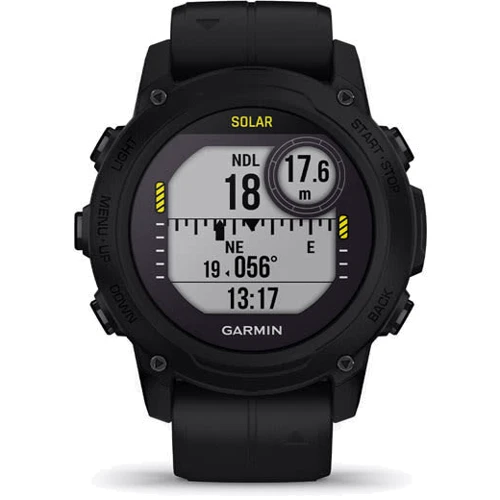 Смарт-годинник Garmin Descent G1 Solar Black (010-02604-12): Особливості Безконтактна оплата, Компас, водонепроникні