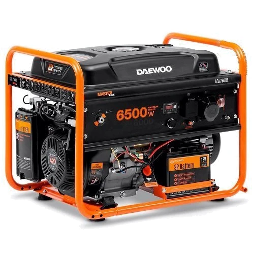 Генератор бензиновый DAEWOO GDA-7500E: Тип генератора бензин