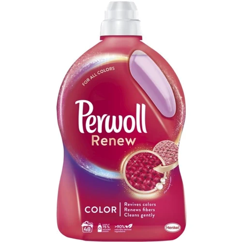 

Гель для деликатной стирки Perwoll Renew Color для цветных вещей 2.88 л