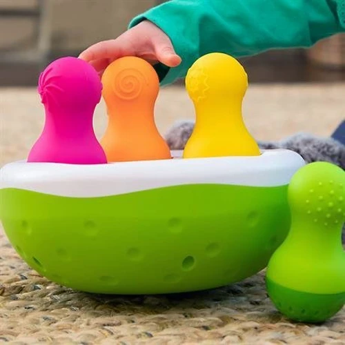 Сортер-балансир Неваляшки Fat Brain Toys Spinny Pins (F248ML) фото 6