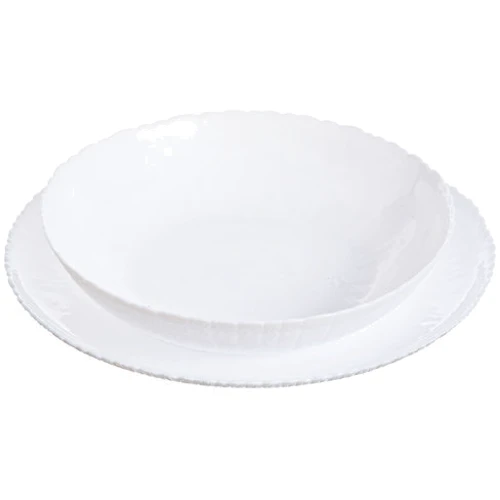 Тарелка суповая Luminarc Ammonite White 21 см (P8826): Количество 1