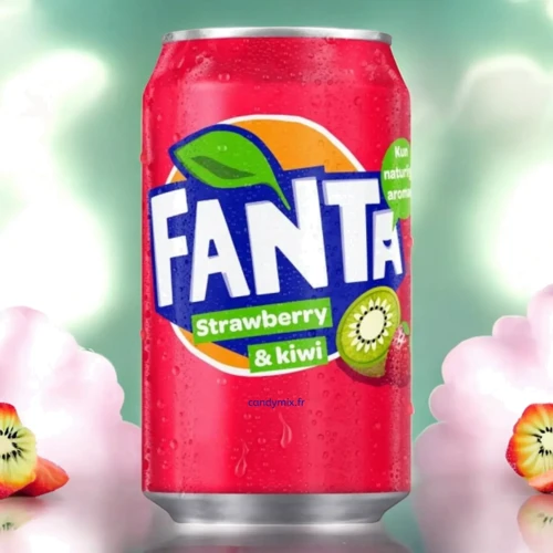 Напиток газированный Fanta Strawberry & Kiwi 330 ml