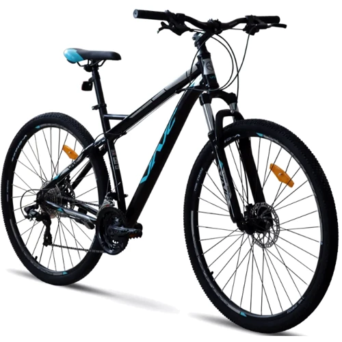 Велосипед VNC 2023' 27.5" MontRider S4 V1S4-2743-BC M/17"/43см (0004) black (shiny)/cyan (shiny)
