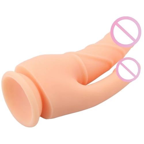Двойной фаллоимитатор CHISA Naked Legend Stripper 8.5" Flesh