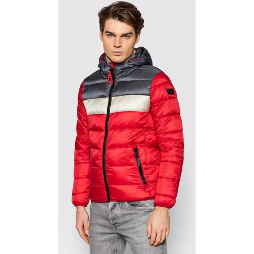 Куртка CMP Man Jacket Fix Hood (30K2757-C929) 54 червоний демісезон з капюшоном: Підкладка На підкладці