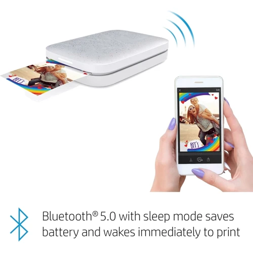 HP Sprocket 2x3 Luna Pearl (HPISPW)