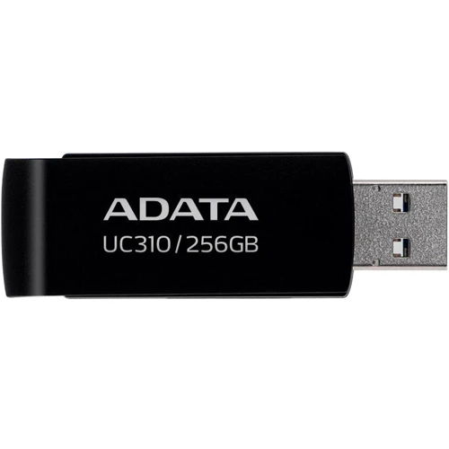 USB-флешка ADATA 256GB UC310 USB 3.2 Black (UC310-256G-RBK) фото 5
