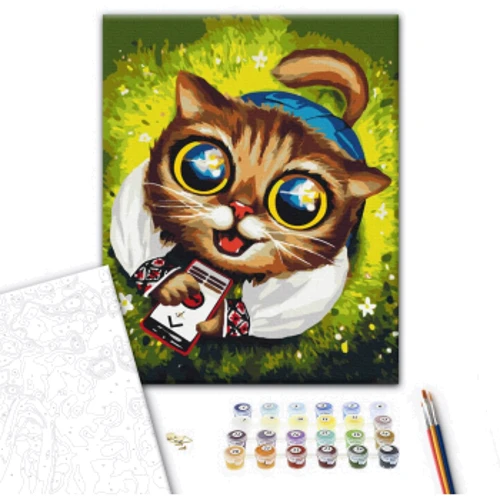 Картина по номерам Brushme Котик из ПВО ©Марианна Пащук 40х50 см (BS53418): Производитель Brushme