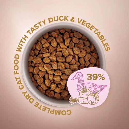 Сухой корм Club 4 Paws Selection Premium for Adult cats Cелекшн для взрослых кошек c уткой и овощами 0.3 кг (4820215365451): Класс Премиум