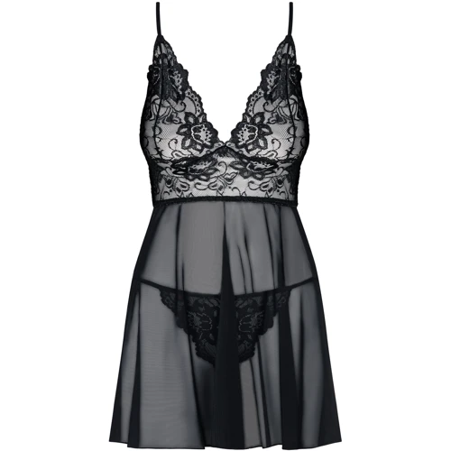 Эротический комплект Obsessive Imperia babydoll, XXL