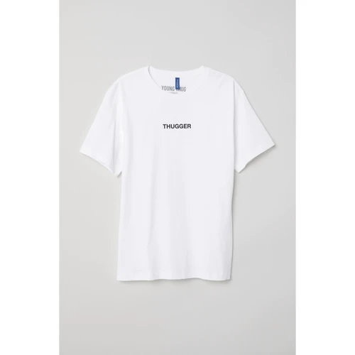 Футболка H&M 6150388 L белая