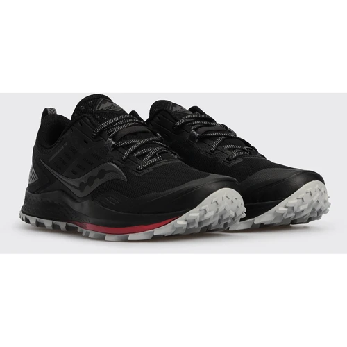 Кроссовки для бега Saucony Peregrine 10 (20556-20s) 45.5 (12) черные текстиль всесезон: Вид Кроссовки