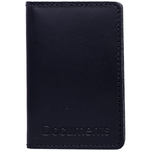 Чоловіча обкладинка для документів DNK Leather темно-синя (DNK-minidoc-R-colK): Країна виробник Україна