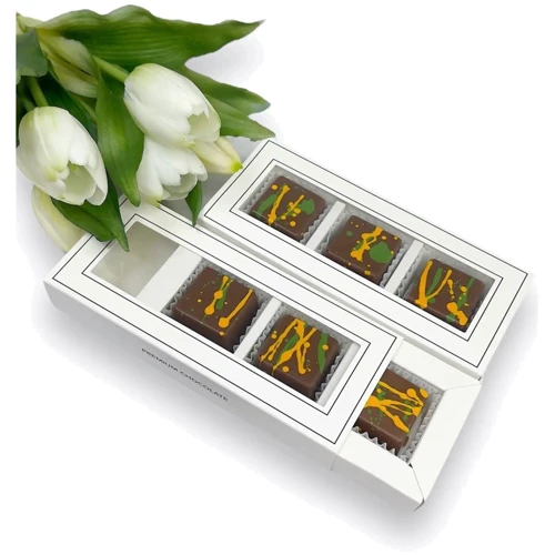 Конфеты Дубайский шоколад Laviva Chocolate Candy Dubai Chocolate 80 г (UA-0324): Вес, г 80